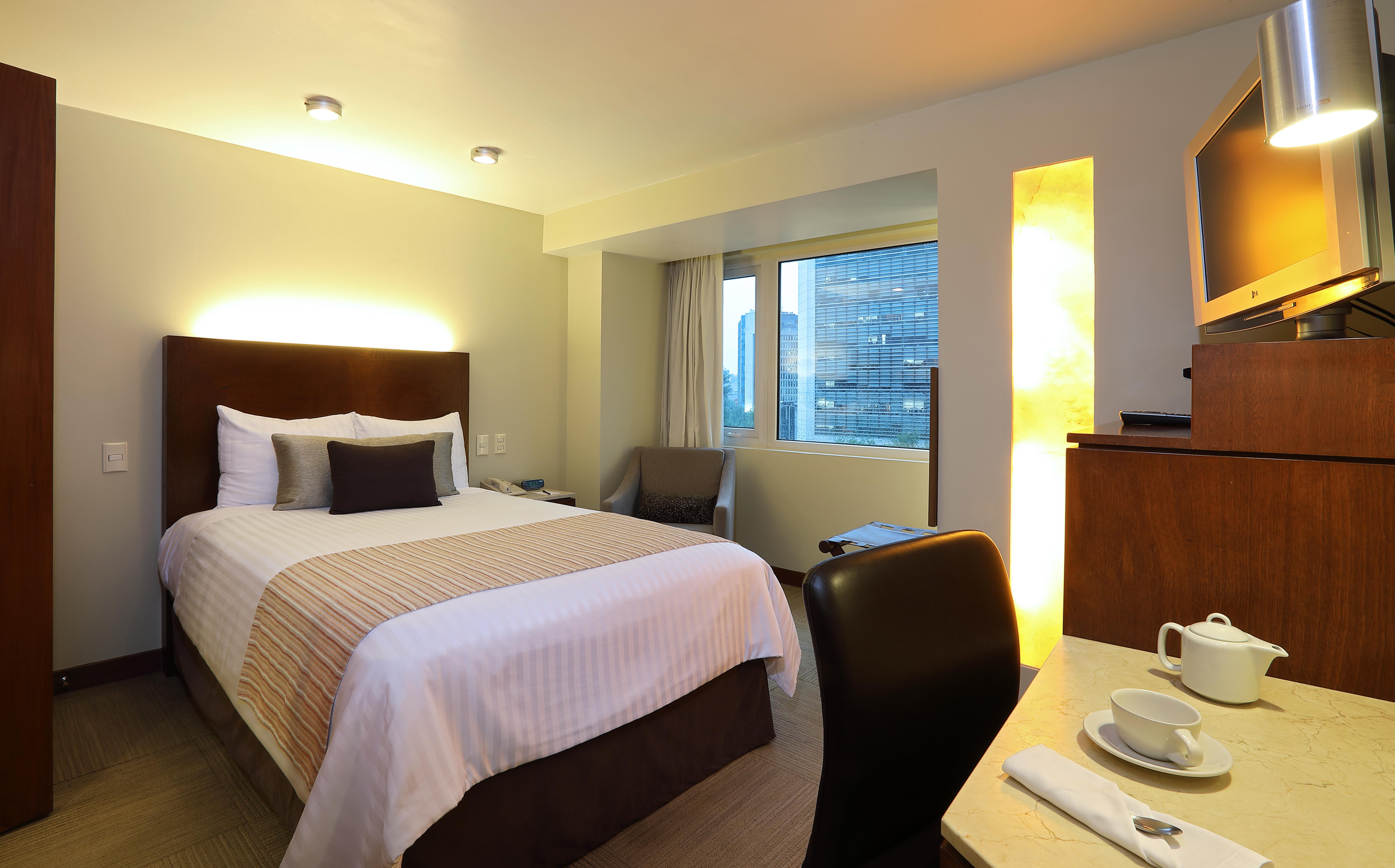 Emporio Reforma Hotel Cidade do México Exterior foto A room at the hotel
